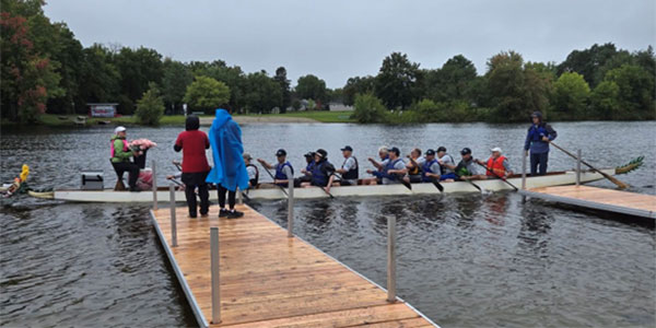 A sharp illustration of a dragon